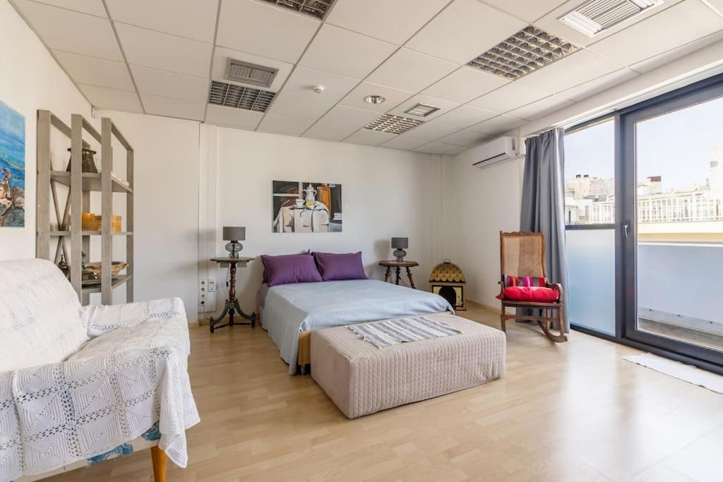 Downtown Spacious Loft Apartment Just 3 Minutes From City Centre Candia Esterno foto